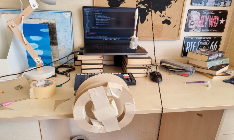 Featured image of post How I made my own steering wheel using only my laptop