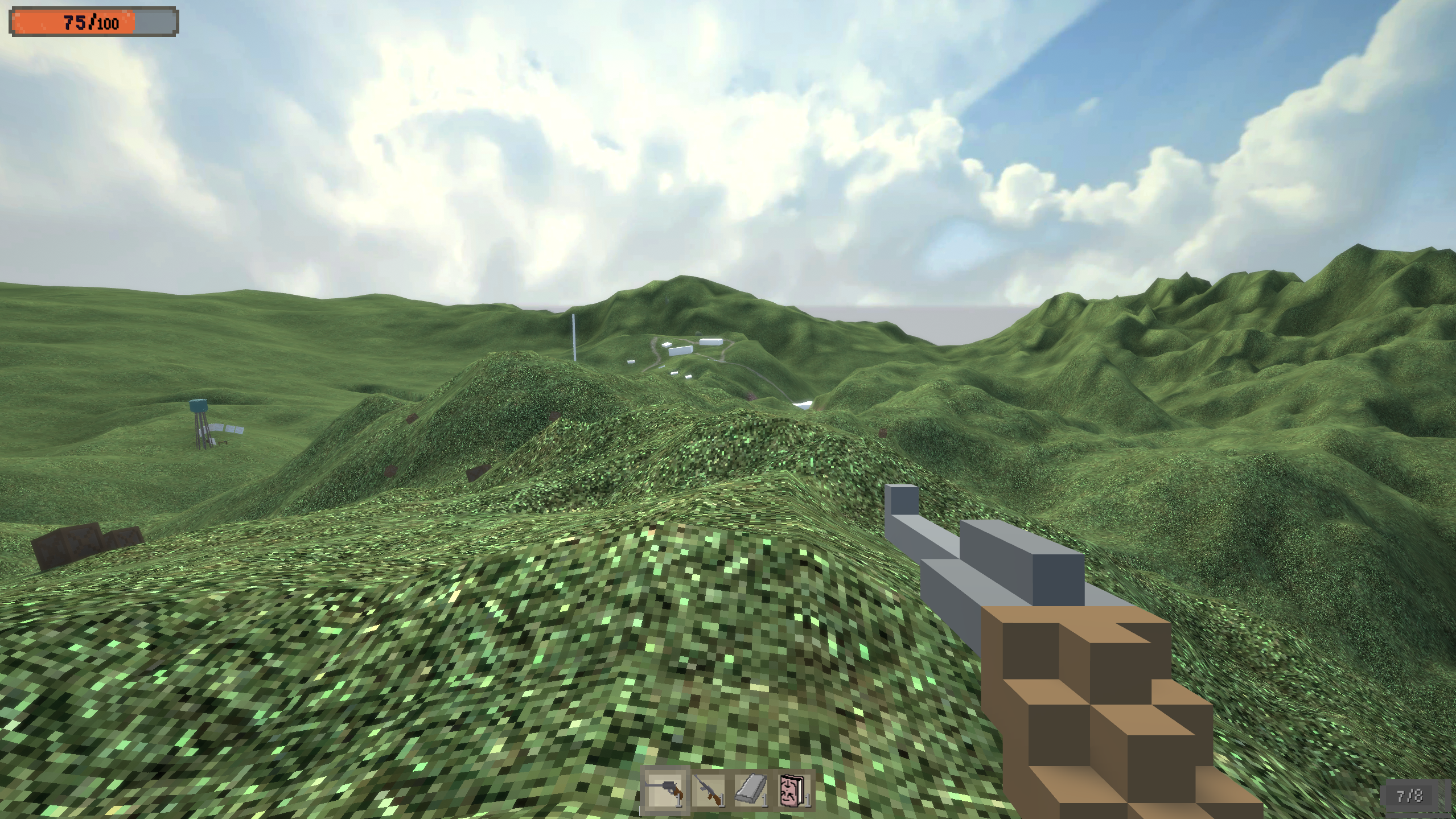 Latest versions. 3D landscape, river, blockouts. Better UI