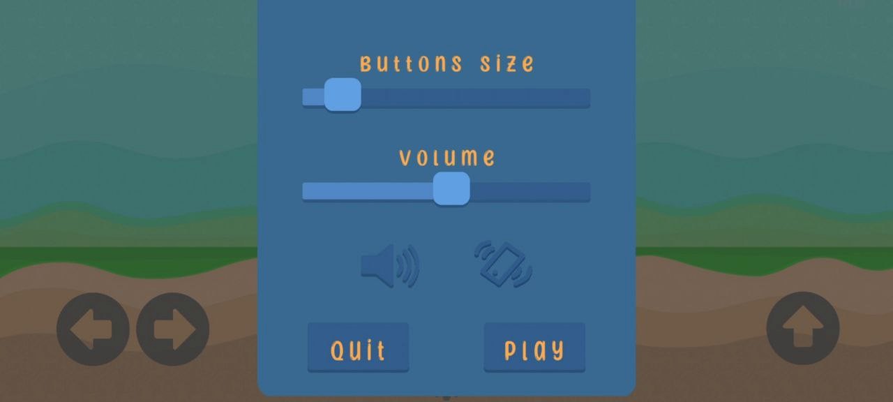 Рисунок 15. Меню настроек