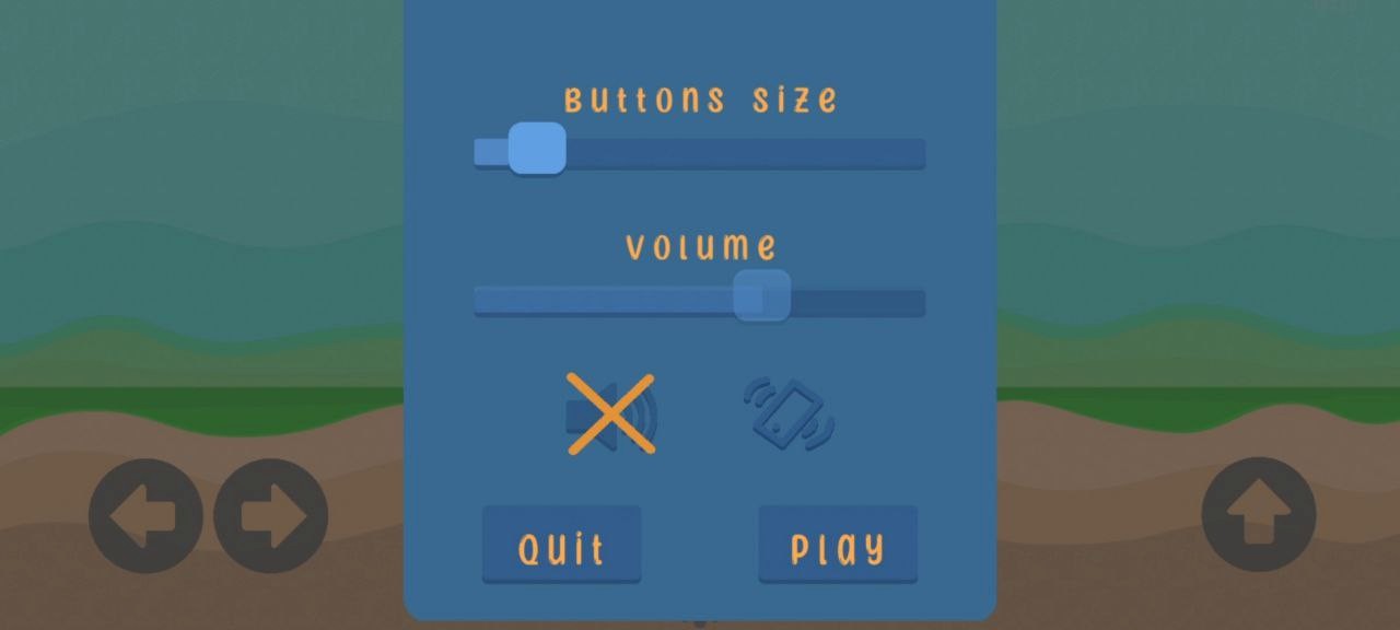 Рисунок 16. Демонстрация функций настроек. Отключение звуков